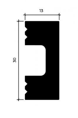 молдинг U.6.51.417 в интерьере