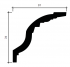 карниз 1.50.179 гибкий в интерьере