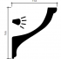 карниз 1.50.222 в интерьере