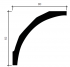карниз 1.50.165 гибкий в интерьере