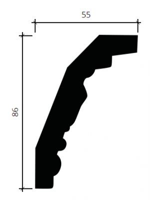 карниз 1.50.274 в интерьере