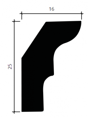 карниз 1.50.155 гибкий в интерьере